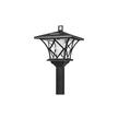 Lampa LED Ogrodowa SOLARNA 153cm zewnętrzna słupek stojąca (4)