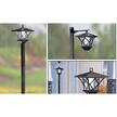 Lampa LED Ogrodowa SOLARNA 153cm zewnętrzna słupek stojąca (2)