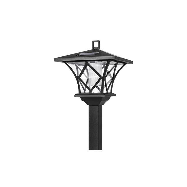 Lampa LED Ogrodowa SOLARNA 153cm zewnętrzna słupek stojąca (4)