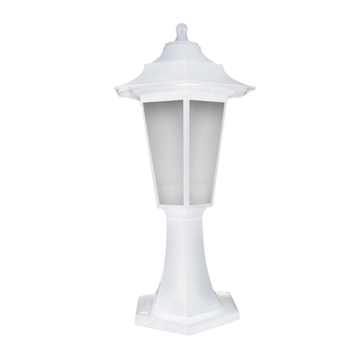 Lampa ogrodowa BEGONYA1 BIAŁA 42,8 cm