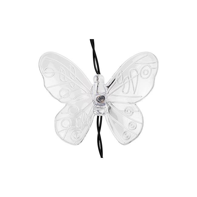  SOLARNA GIRLANDA OGRODOWA  MOTYLKI 20 led 580cm  (2)