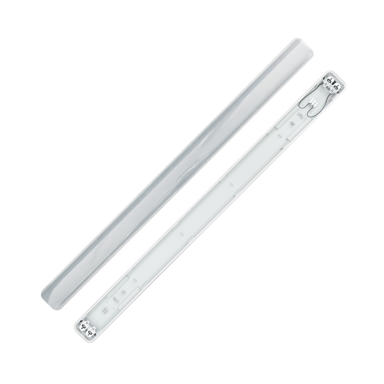 ZESTAW OPRAWA HERMETYCZNA 2x120cm POD ŚWIETLÓWKĘ LED + 2x ŚWIETLÓWKI LED 18W 120CM 4000K (6)