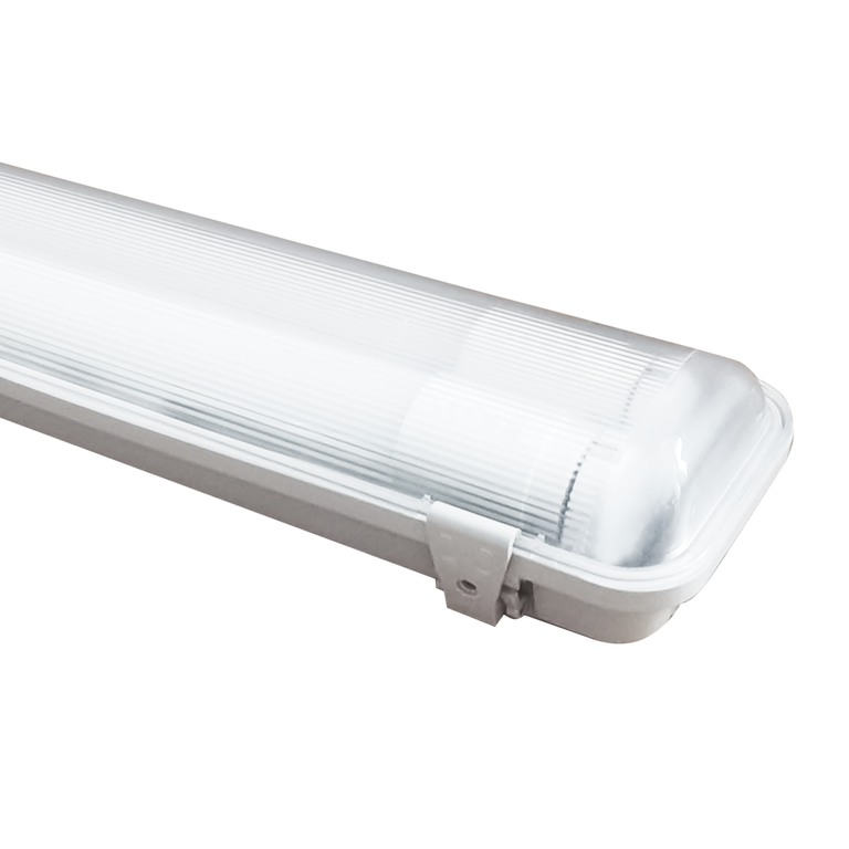 ZESTAW OPRAWA HERMETYCZNA 2x120cm POD ŚWIETLÓWKĘ LED + 2x ŚWIETLÓWKI LED 18W 120CM 4000K (2)