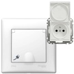 Gniazdo Pojedyńcze IP44 Sedna Białe Z Uziemieniem Schneider Electric SDN2890321 (1)