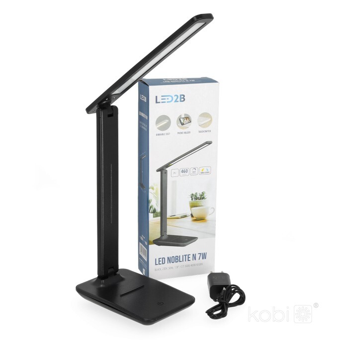 Lampka biurkowa LED NOBLITE N 7W 3CCT czarna 