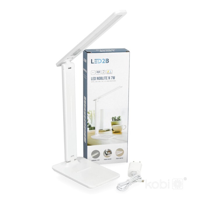  Lampka biurkowa LED NOBLITE N 7W 3CCT biała (1)