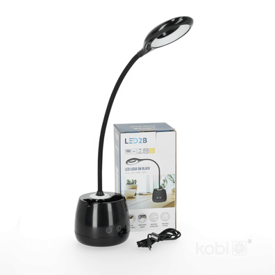 Lampka biurkowa LED LUSIA 5W czarna