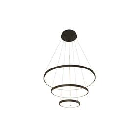 Żyrandol LED Coma 20/40/60cm 77W czarny