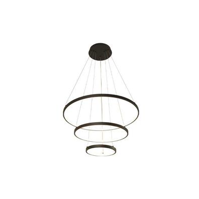 Żyrandol LED Coma 20/40/60cm 77W czarny