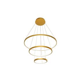 Lampa Żyrandol LED Coma 20/40/60cm 77W złota
