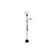 Lampa podłogowa Duos E27 E14 176cm czarna