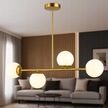 Żyrandol LED E27 Bali-12 75cm x4 złoty (3)