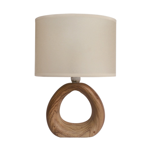 LAMPKA NOCNA STOŁOWA GOLF E14 WALNUT (1)