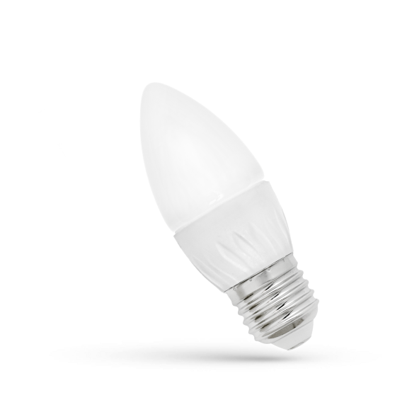 Żarówka Led świeczka E27 zimna 6W 500lm 6000K (2)