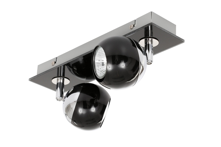 Lampa spot MATT 2 czarna (1)
