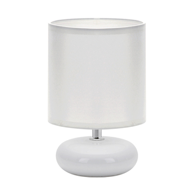 LAMPKA NOCNA STOŁOWA PATI E14 WHITE