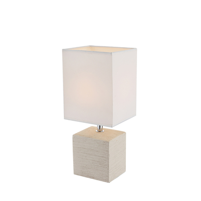 LAMPKA NOCNA STOŁOWA GLOBO GERI 21675 beż