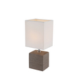 LAMPKA NOCNA STOŁOWA GLOBO GERI 21677 brąz