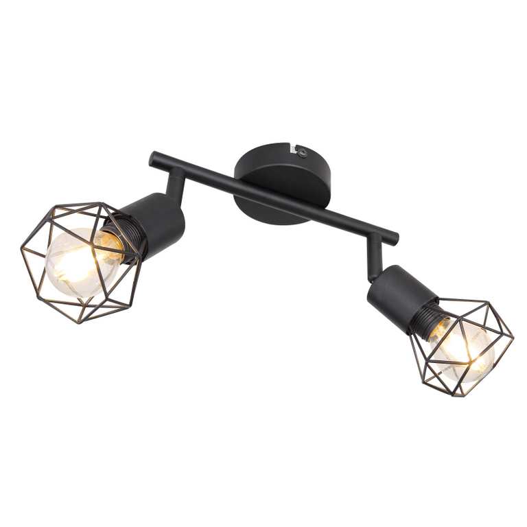 KINKIET SPOT LISTWA XARA GLOBO 54802S-2 czarny
