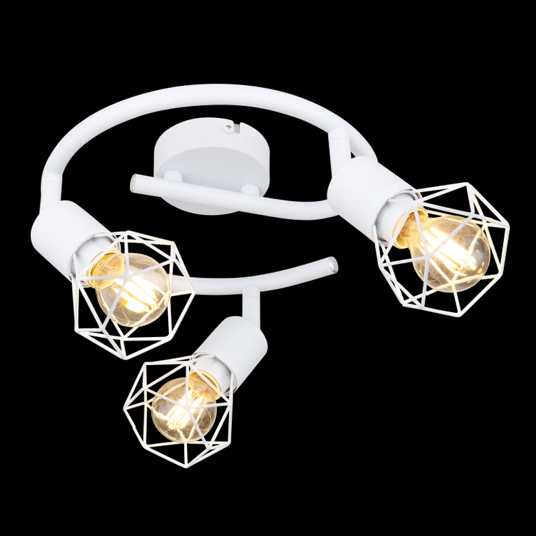 LAMPA SUFITOWA SPOT SPIRALA XARA GLOBO 54802W-3 (2)