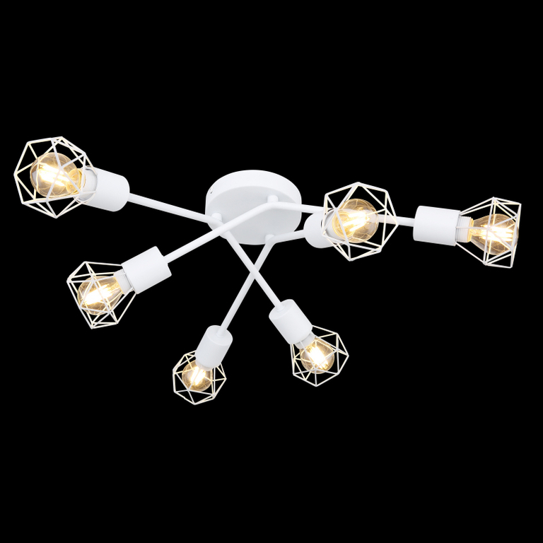 LAMPA SUFITOWA SPOT LISTWA XARA GLOBO 54802W-6 (2)