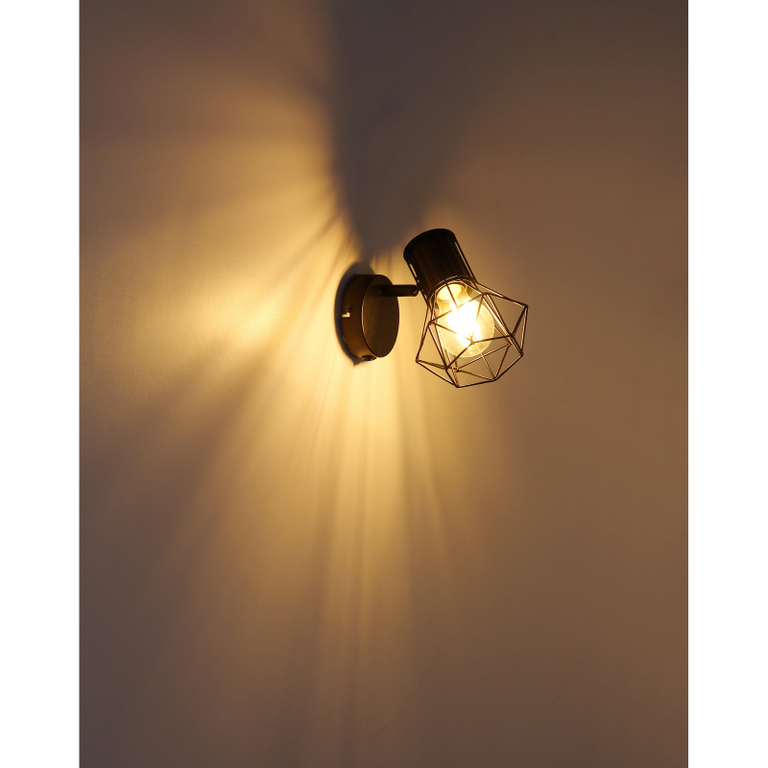 Kinkiet nowoczesny PRISKA GLOBO 54017-1 czarny (5)