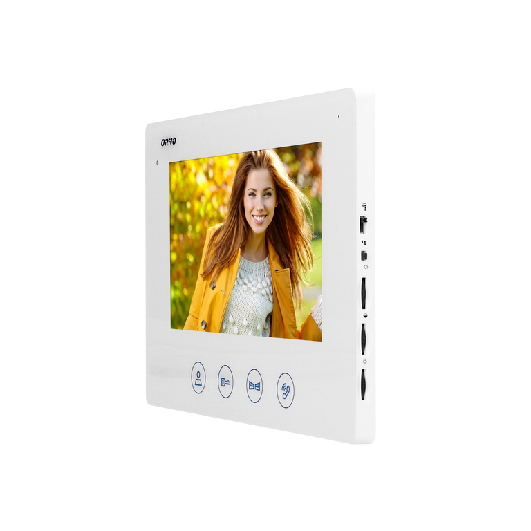 Zestaw wideodomofonowy bezsłuchawkowy, kolor LCD 7 OR-VID-ME-1056/W (4)