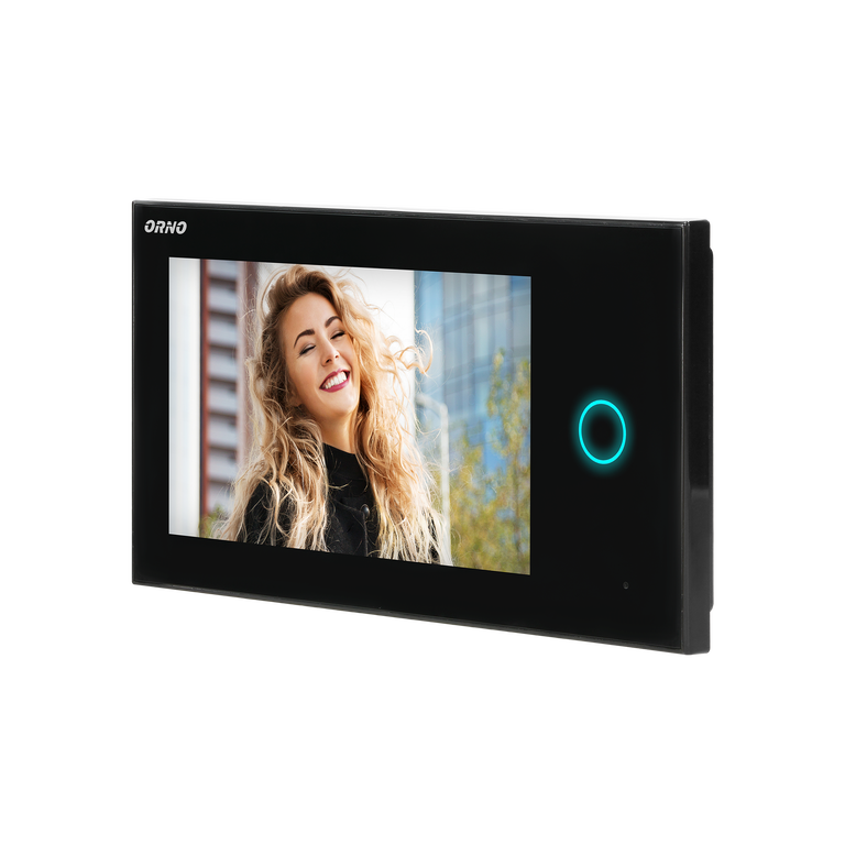 Zestaw wideodomofonowy dotykowy, menu OSD, WI-FI OR-VID-WI-1068/B (6)