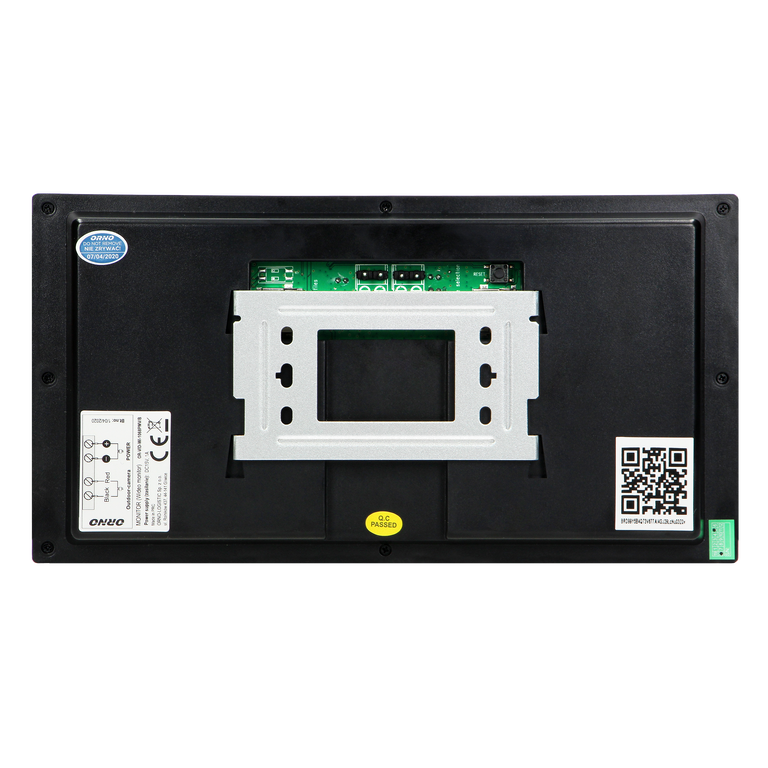 Zestaw wideodomofonowy dotykowy, menu OSD, WI-FI OR-VID-WI-1068/B (9)