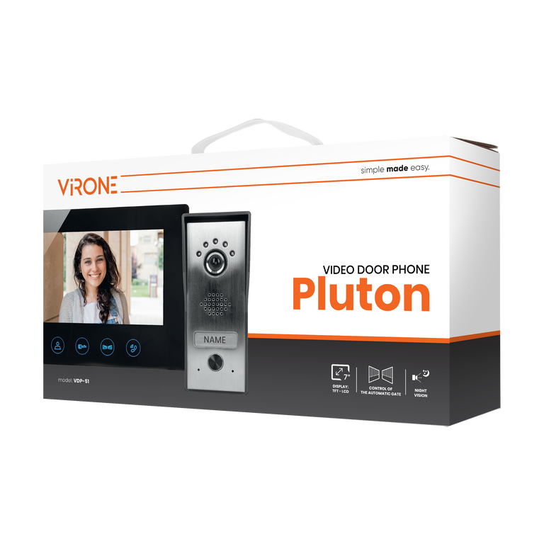 Zestaw wideodomofonowy PLUTON 7 VDP-51 (2)