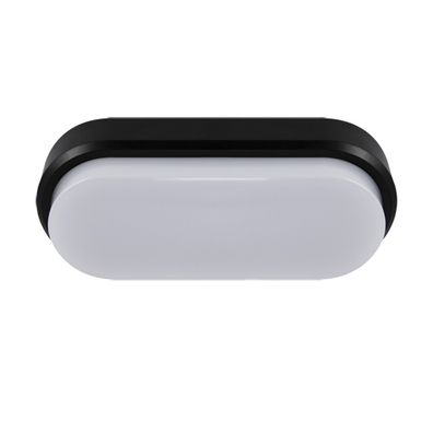 PLAFON HERMETYCZNY ARON LED L 12W BLACK 4000K