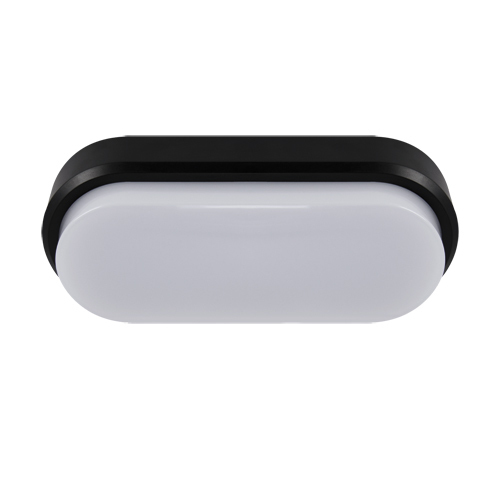PLAFON HERMETYCZNY ARON LED L 12W BLACK 4000K