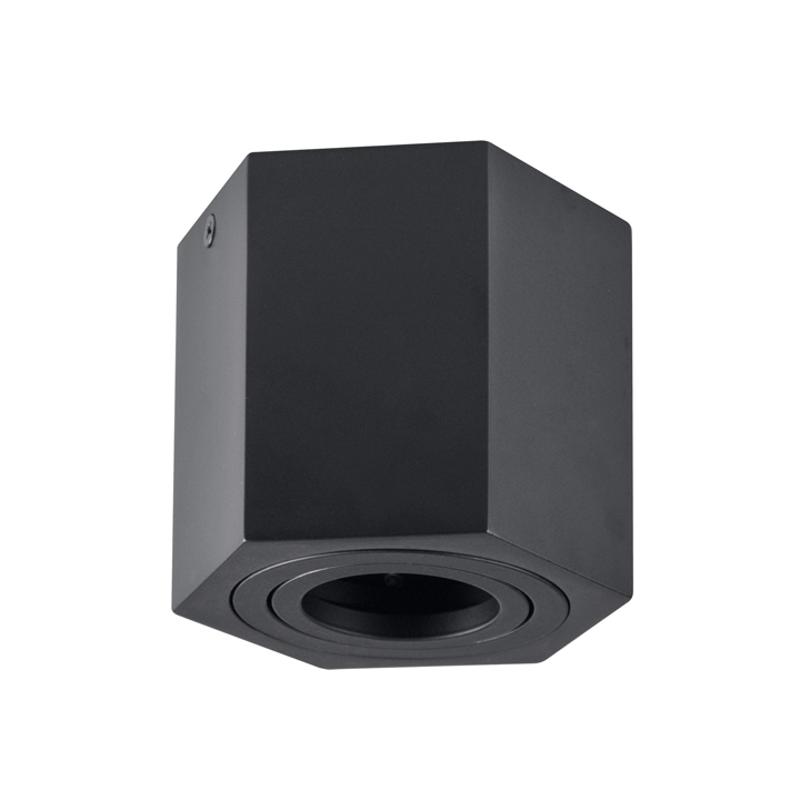 Oprawa sufitowa TUBA Areno Black prostokąt IP54 (1)