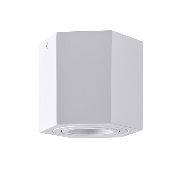 Oprawa sufitowa TUBA Areno White prostokąt IP54 (1)