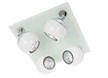 Lampa spot MATT 4 biała