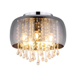  Lampa Plafon Szklany KALLA 15809D kryształki