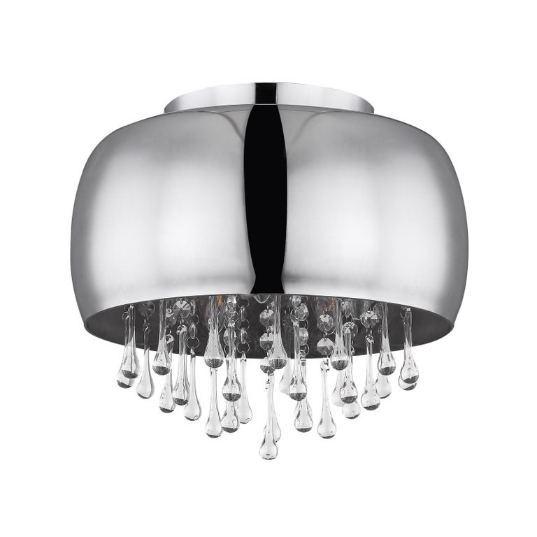  Lampa Plafon Szklany KALLA 15809D kryształki (3)