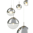  Lampa wisząca Globo Varus 15851-5 lampa sufitowa zwis chrom (2)