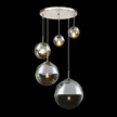  Lampa wisząca Globo Varus 15851-5 lampa sufitowa zwis chrom (3)