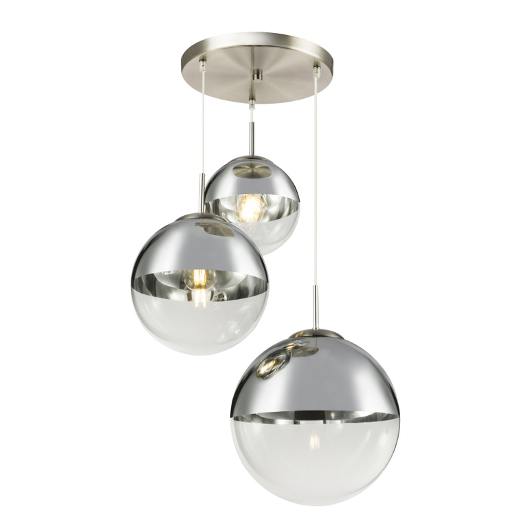  Lampa wisząca Globo Varus 15851-3 lampa sufitowa zwis chrom (1)