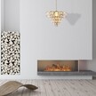 Lampa Żyrandol Nowoczesny SELENA GOLD 6xE14 (2)