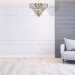 Lampa Żyrandol Nowoczesny SELENA CHROME 6xE14 (3)