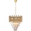 Lampa Żyrandol Nowoczesny MADISON GOLD 9xE14