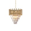 Lampa Żyrandol Nowoczesny MADISON GOLD 9xE14 (2)
