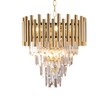 Lampa Żyrandol Nowoczesny MADISON GOLD 9xE14 (3)