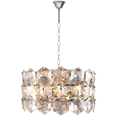Lampa Żyrandol Nowoczesny AUSTIN CHROME 6xE14