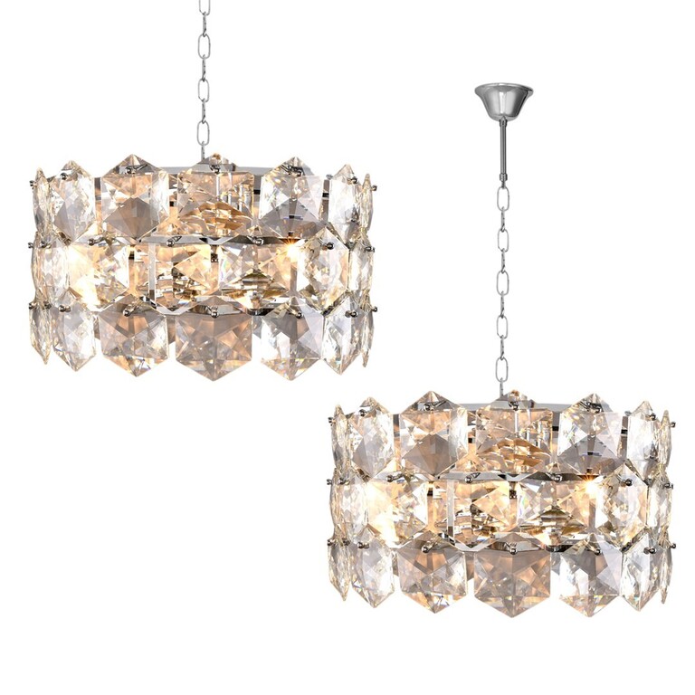 Lampa Żyrandol Nowoczesny AUSTIN CHROME 6xE14 (5)