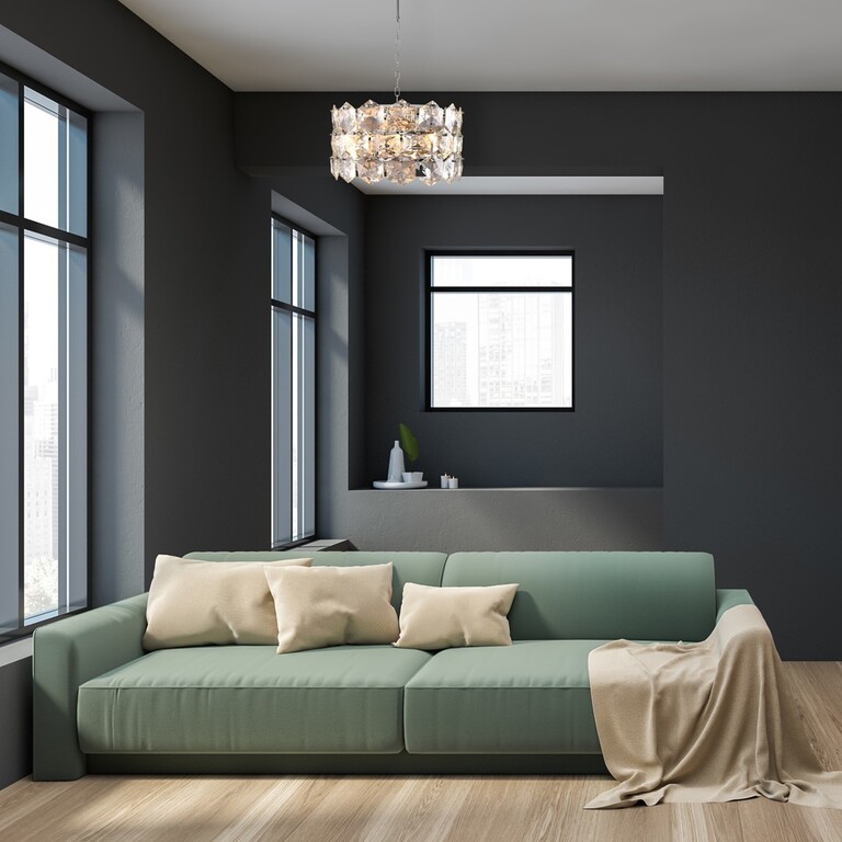 Lampa Żyrandol Nowoczesny AUSTIN CHROME 6xE14 (8)