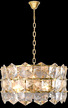 Lampa Żyrandol Nowoczesny AUSTIN GOLD 6xE14
