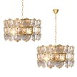 Lampa Żyrandol Nowoczesny AUSTIN GOLD 6xE14 (2)